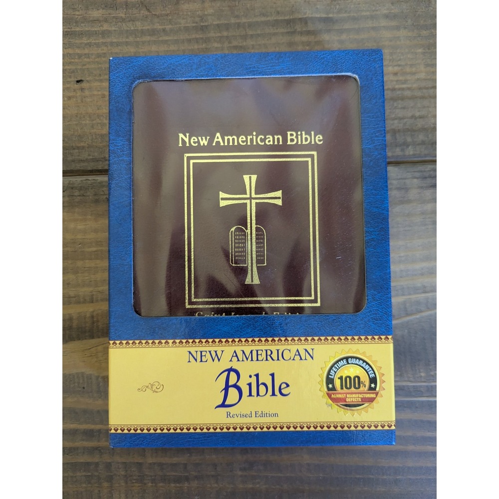 New American Bible Saint Joseph Edition Catholic Book Illustrated 609/13R Medium